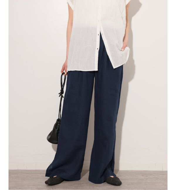 JOURNAL STANDARD relume「《一部WEB限定追加予約 / 新色 / 新サイズ》麻スリットイージーパンツ」|その他|