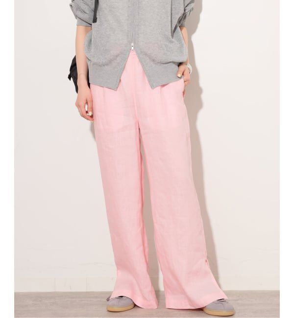 JOURNAL STANDARD relume「《一部WEB限定追加予約 / 新色 / 新サイズ》麻スリットイージーパンツ」|その他|