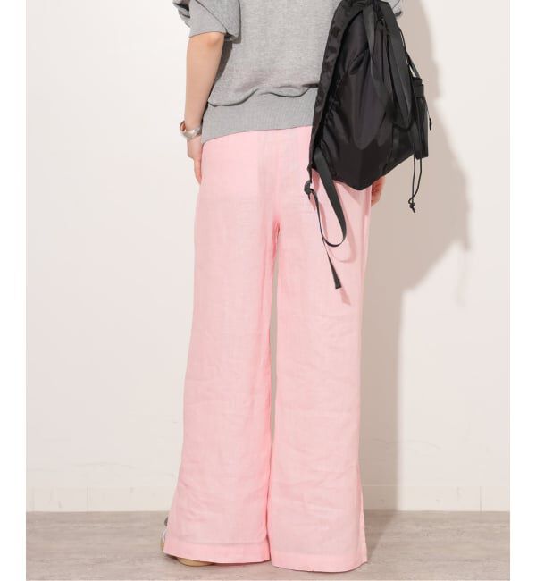 JOURNAL STANDARD relume「《一部WEB限定追加予約 / 新色 / 新サイズ》麻スリットイージーパンツ」|その他|