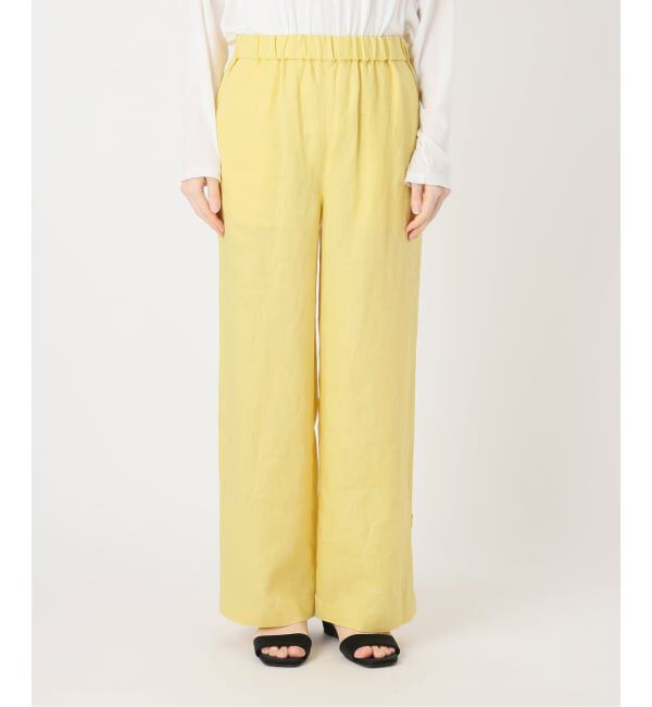 JOURNAL STANDARD relume「《一部WEB限定追加予約 / 新色 / 新サイズ》麻スリットイージーパンツ」|その他|