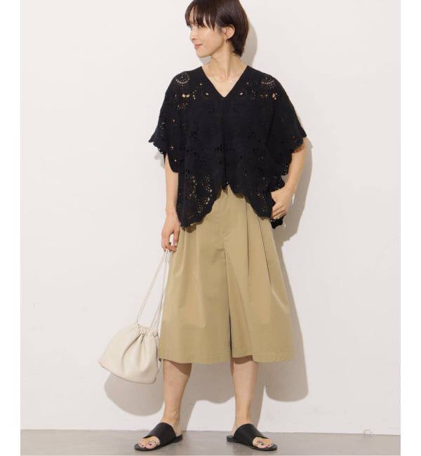 JOURNAL STANDARD relume「《予約》【TORRAZZO DONNA/トラッゾドンナ】クロシェポンチョ」|ニット・セーター|