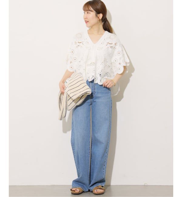 JOURNAL STANDARD relume「《予約》【TORRAZZO DONNA/トラッゾドンナ】クロシェポンチョ」|ニット・セーター|