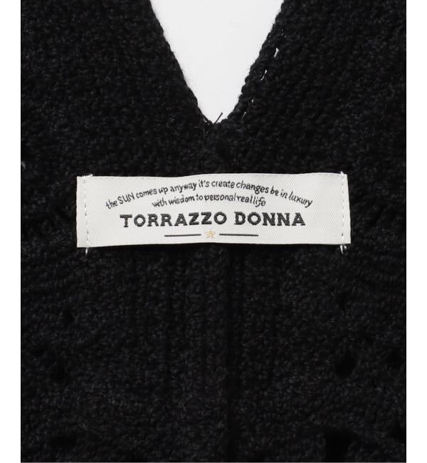 JOURNAL STANDARD relume「《予約》【TORRAZZO DONNA/トラッゾドンナ】クロシェポンチョ」|ニット・セーター|