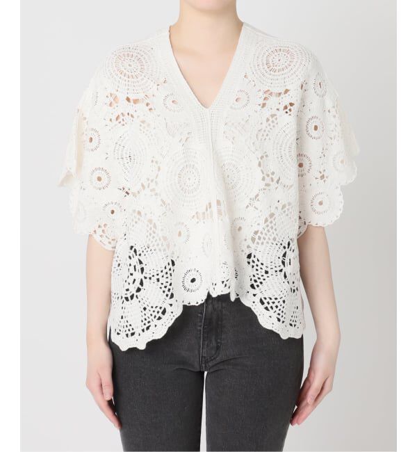 JOURNAL STANDARD relume「《予約》【TORRAZZO DONNA/トラッゾドンナ】クロシェポンチョ」|ニット・セーター|