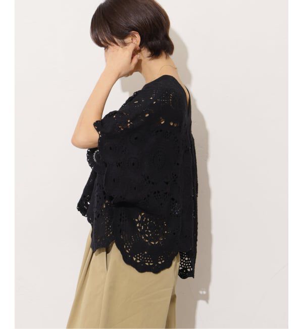 JOURNAL STANDARD relume「《予約》【TORRAZZO DONNA/トラッゾドンナ】クロシェポンチョ」|ニット・セーター|