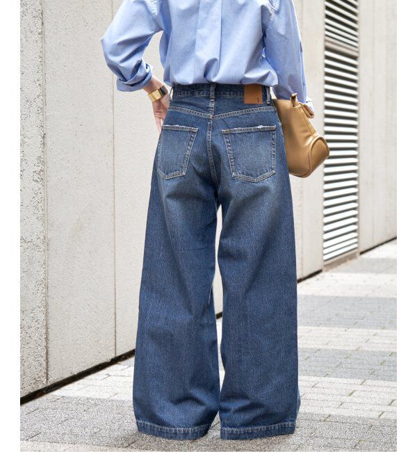 Spick and Span「《追加》5 1/2 BAGGY DENIM」|デニム|