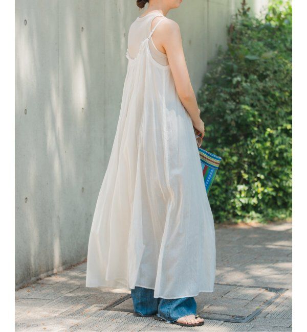 Spick and Span「HYU ギャザーワンピース」|ワンピース|