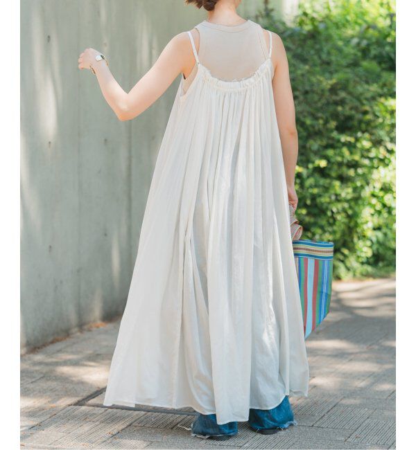 Spick and Span「HYU ギャザーワンピース」|ワンピース|