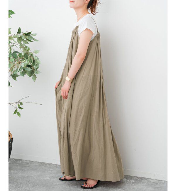 Spick and Span「HYU ギャザーワンピース」|ワンピース|