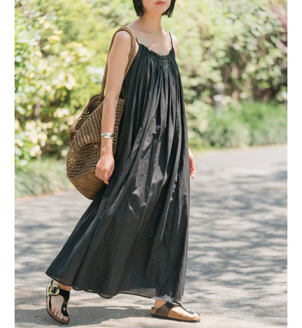 Spick and Span「HYU ギャザーワンピース」|ワンピース|