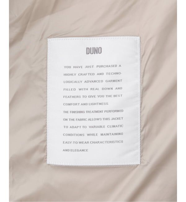 NOBLE「《WEB・一部店舗限定》DUNO/デュノ JENNA(ジェンナ/ホワイト)」|ダウン|