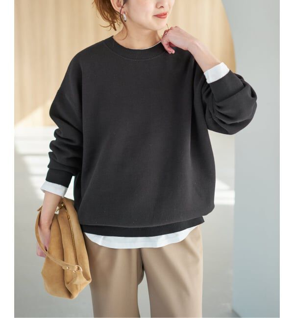 Spick and Span「《一部店舗+WEB限定》2枚SET ルーズニット&カット」|ニット・セーター|