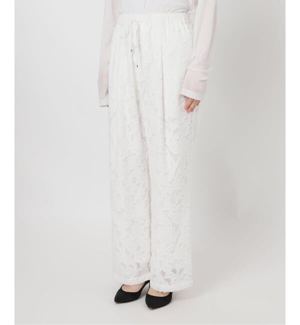 Spick and Span「《WEB限定》シアージャガードイージーパンツ」|その他|