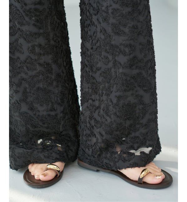 Spick and Span「《WEB限定》シアージャガードイージーパンツ」|その他|