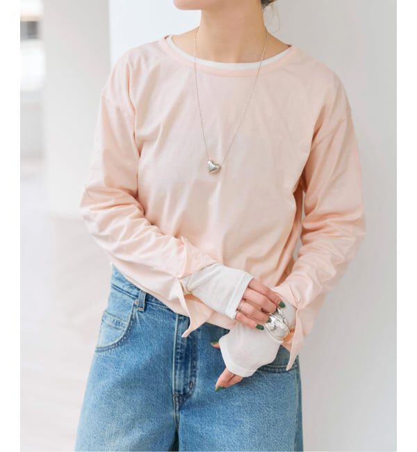 Spick and Span「《一部店舗+WEB限定》2枚SET レイヤードプルオーバー」|Tシャツ・カットソー|