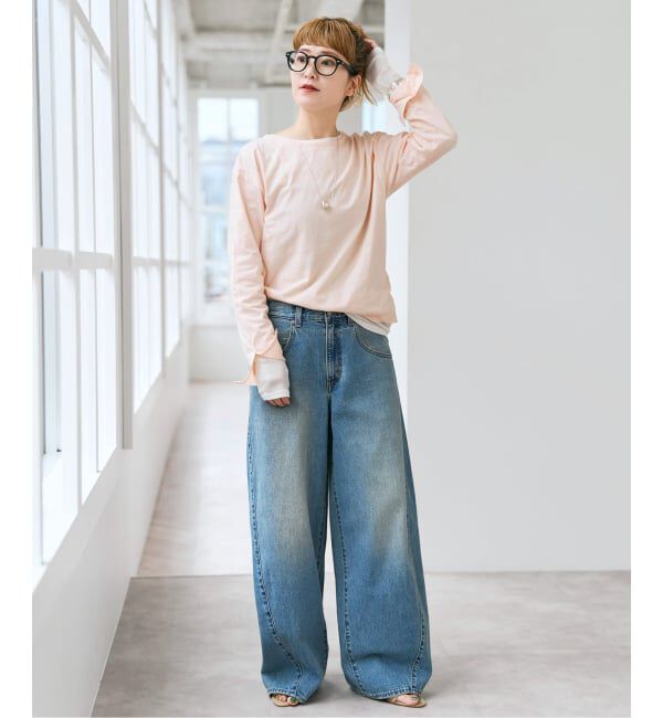 Spick and Span「《一部店舗+WEB限定》2枚SET レイヤードプルオーバー」|Tシャツ・カットソー|