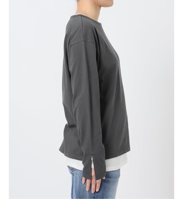 Spick and Span「《一部店舗+WEB限定》2枚SET レイヤードプルオーバー」|Tシャツ・カットソー|