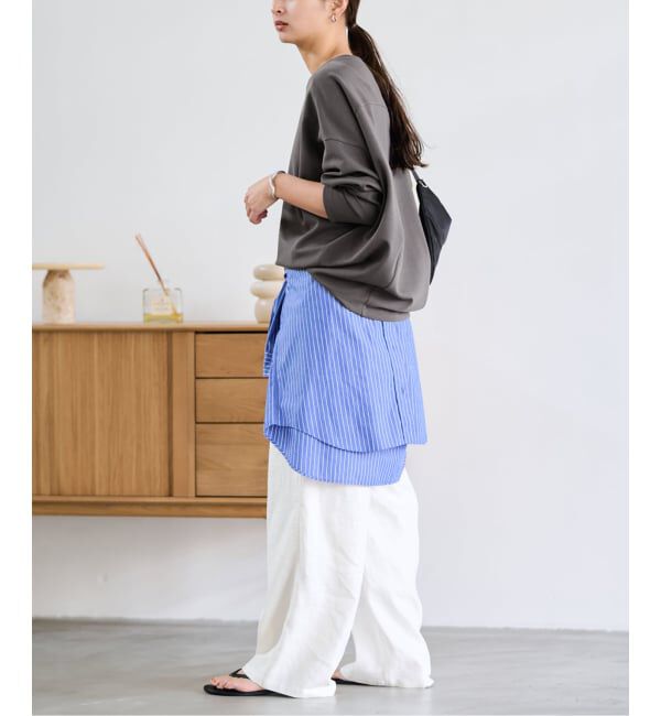 FRAMeWORK「≪一部カラーWEB限定 / 追加≫コクーンプルオーバー」|Tシャツ・カットソー|