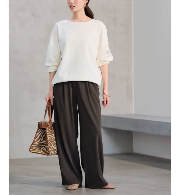 FRAMeWORK「≪一部カラーWEB限定 / 追加≫コクーンプルオーバー」|Tシャツ・カットソー|ホワイト