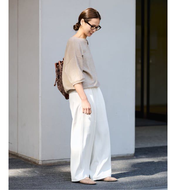 FRAMeWORK「≪新色 / 追加予約≫ポリエステルツイルリラックスパンツ」|その他|