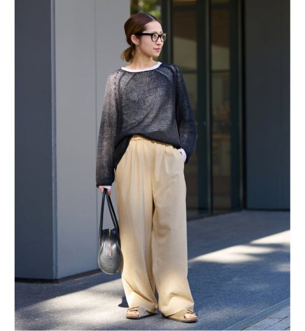 FRAMeWORK「≪新色 / 追加予約≫ポリエステルツイルリラックスパンツ」|その他|