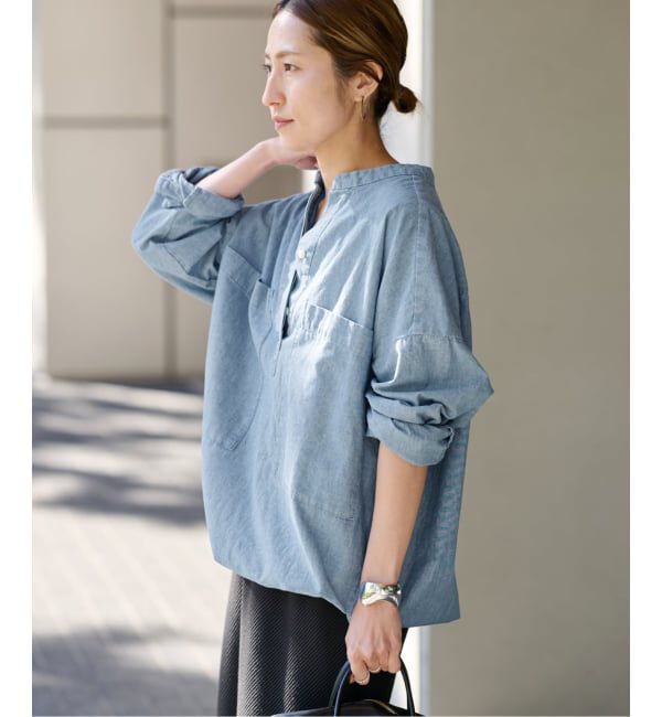 FRAMeWORK「≪WEB限定 / 追加≫ダンガリードロストシャツ」|シャツ・ブラウス|