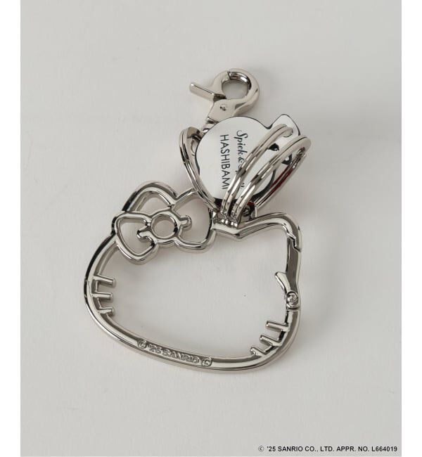 Spick and Span「《追加予約》HELLO KITTY S&S HASHIBAMI FACEカラビナ」|キーケース|