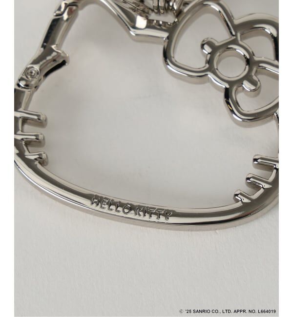 Spick and Span「《追加予約》HELLO KITTY S&S HASHIBAMI FACEカラビナ」|キーケース|