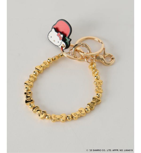 Spick and Span「《追加予約》HELLO KITTY S&S HASHIBAMI リボンビーズハンドストラップ」|その他|