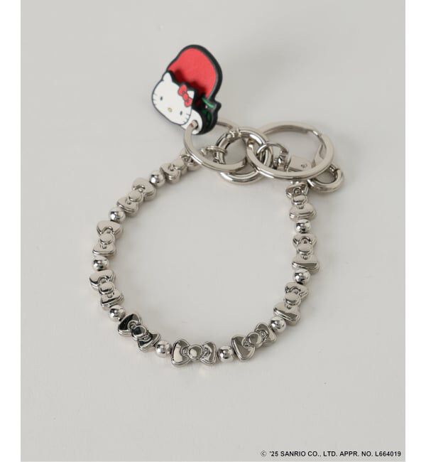 Spick and Span「《追加予約》HELLO KITTY S&S HASHIBAMI リボンビーズハンドストラップ」|その他|