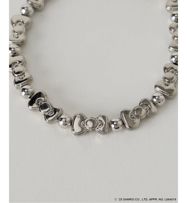 Spick and Span「《追加予約》HELLO KITTY S&S HASHIBAMI リボンビーズハンドストラップ」|その他|