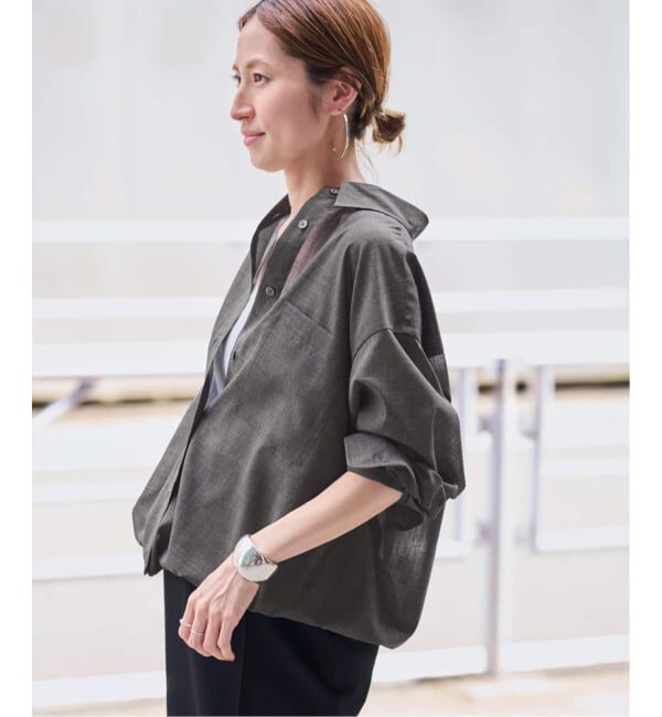 FRAMeWORK「≪一部店舗＋WEB限定 / 追加≫シアートロドロストレギュラーシャツ」|シャツ・ブラウス|