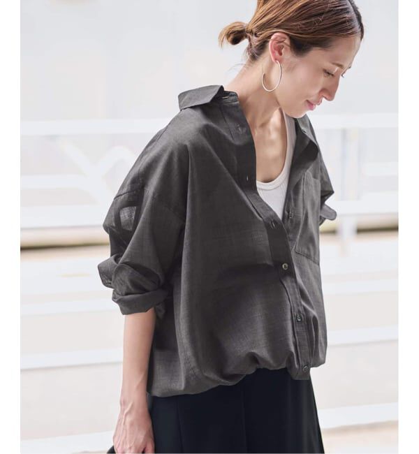 FRAMeWORK「≪一部店舗＋WEB限定 / 追加≫シアートロドロストレギュラーシャツ」|シャツ・ブラウス|