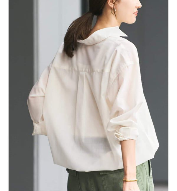 FRAMeWORK「≪一部店舗＋WEB限定 / 追加≫シアートロドロストレギュラーシャツ」|シャツ・ブラウス|