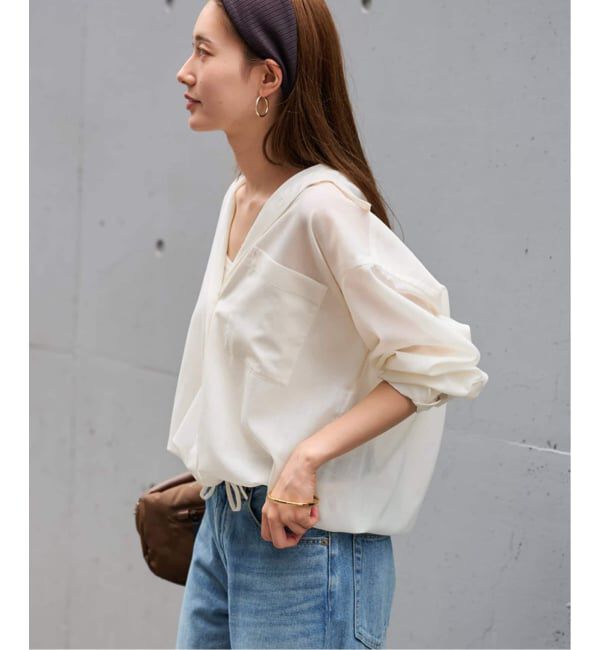 FRAMeWORK「≪一部店舗＋WEB限定 / 追加≫シアートロドロストレギュラーシャツ」|シャツ・ブラウス|