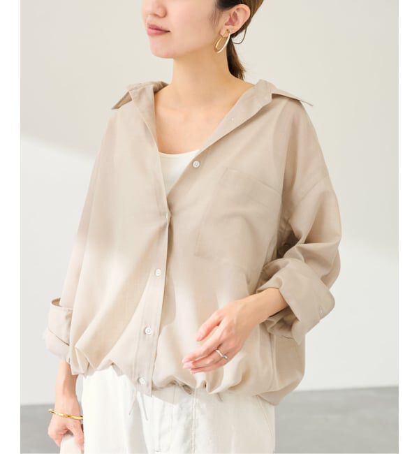 FRAMeWORK「≪一部店舗＋WEB限定 / 追加≫シアートロドロストレギュラーシャツ」|シャツ・ブラウス|
