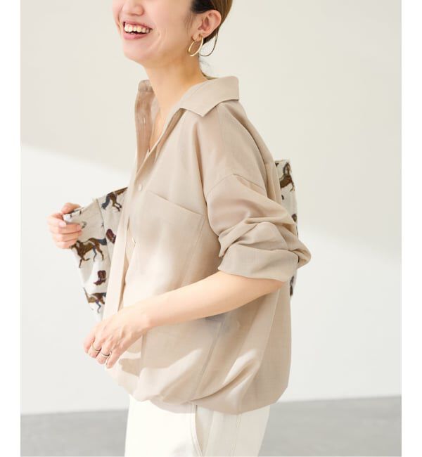 FRAMeWORK「≪一部店舗＋WEB限定 / 追加≫シアートロドロストレギュラーシャツ」|シャツ・ブラウス|