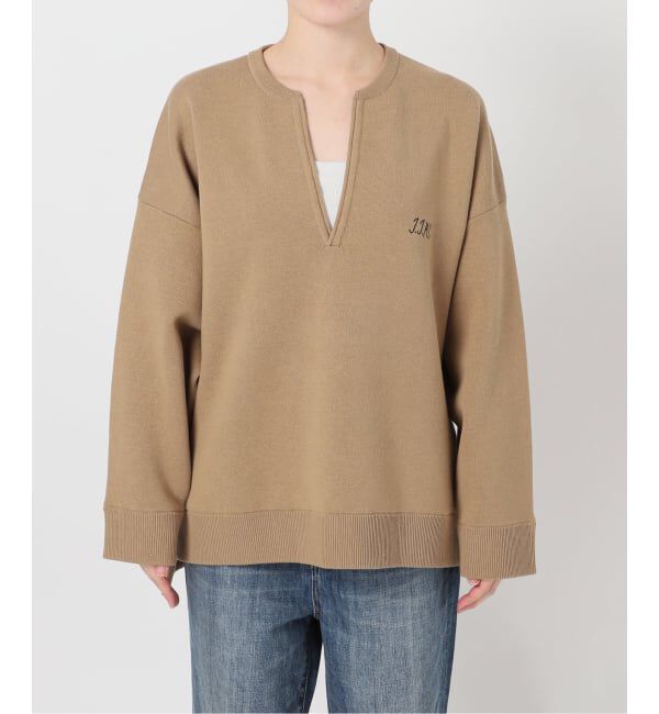 Spick and Span「《追加》J.J.Mercer / ジェイジェイマーサー 別注 キーネックプルオーバー」|ニット・セーター|