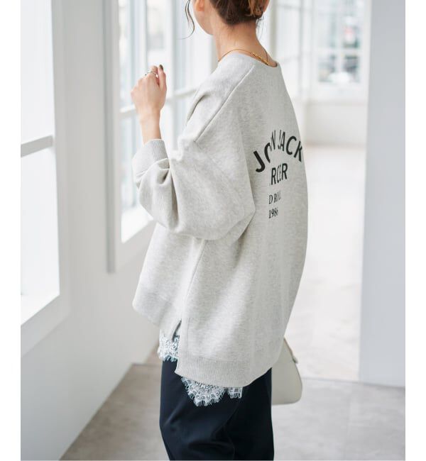 Spick and Span「《追加》J.J.Mercer / ジェイジェイマーサー 別注 キーネックプルオーバー」|ニット・セーター|