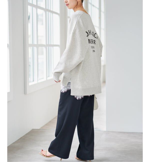 Spick and Span「《追加》J.J.Mercer / ジェイジェイマーサー 別注 キーネックプルオーバー」|ニット・セーター|