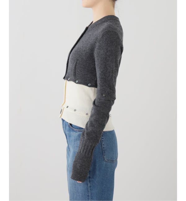 FRAMeWORK「KAYLE WOOL DETACHABLE CARDIGAN」|カーディガン|