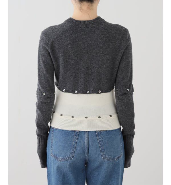 FRAMeWORK「KAYLE WOOL DETACHABLE CARDIGAN」|カーディガン|