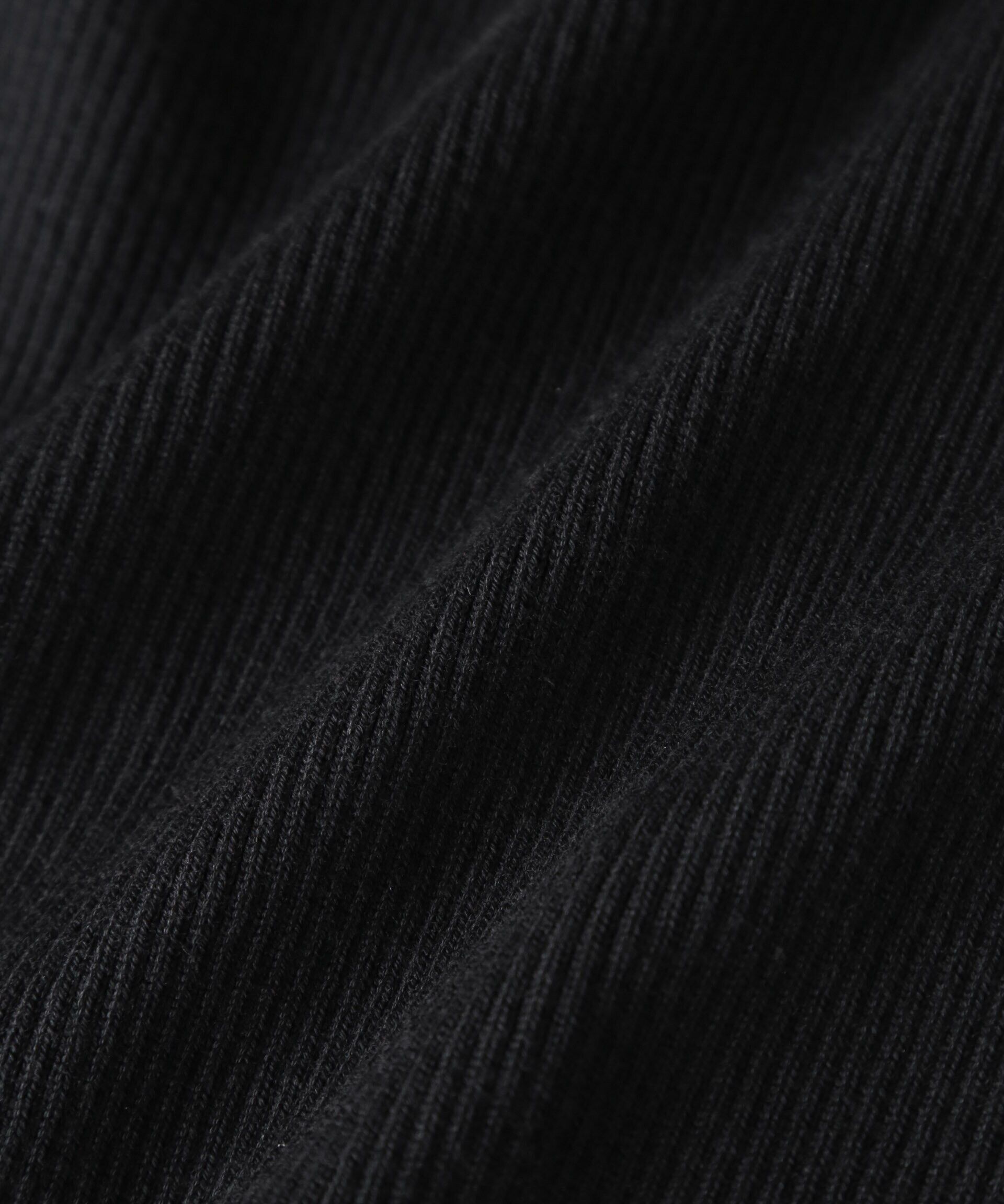 nano･universe「CICA＆UVカット加工リブニット」|ニット・セーター|