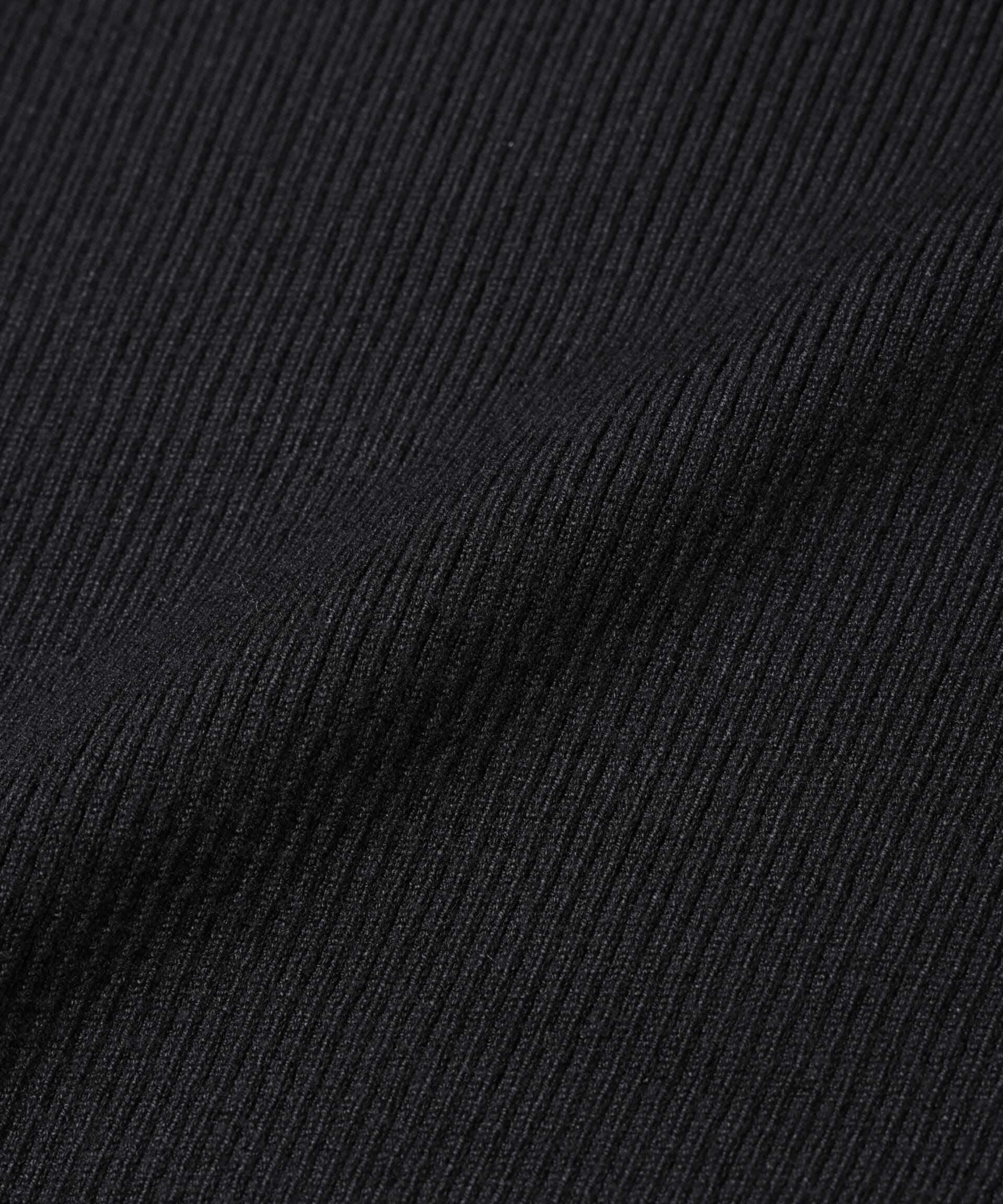 nano･universe「椿オイル加工リブカーディガン」|ニット・セーター|