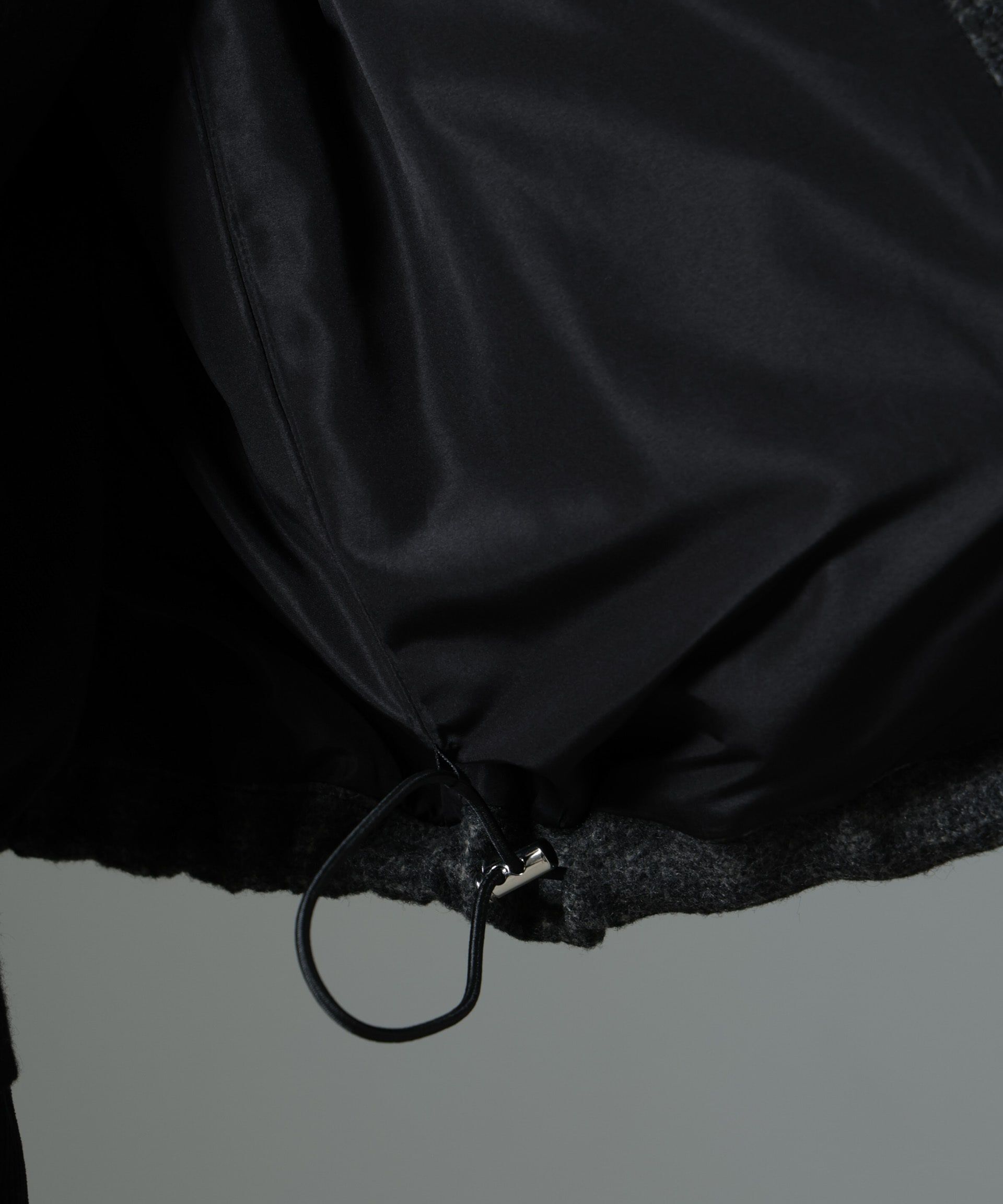 nano･universe「スライバーライクシャギースタンドブルゾン」|ブルゾン・スタジャン|