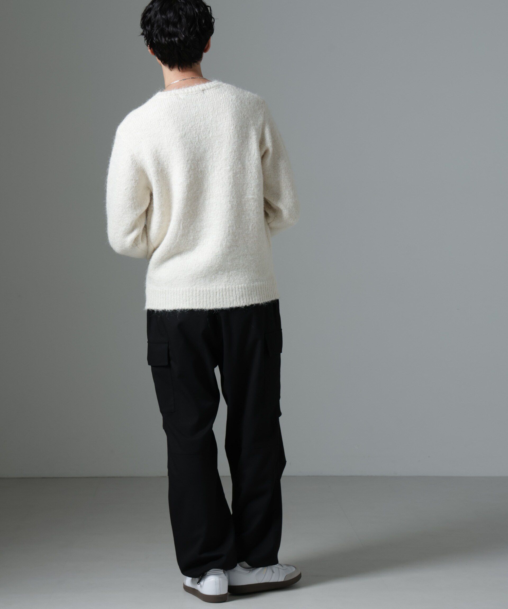 nano･universe「ノイズカモニット」|ニット・セーター|