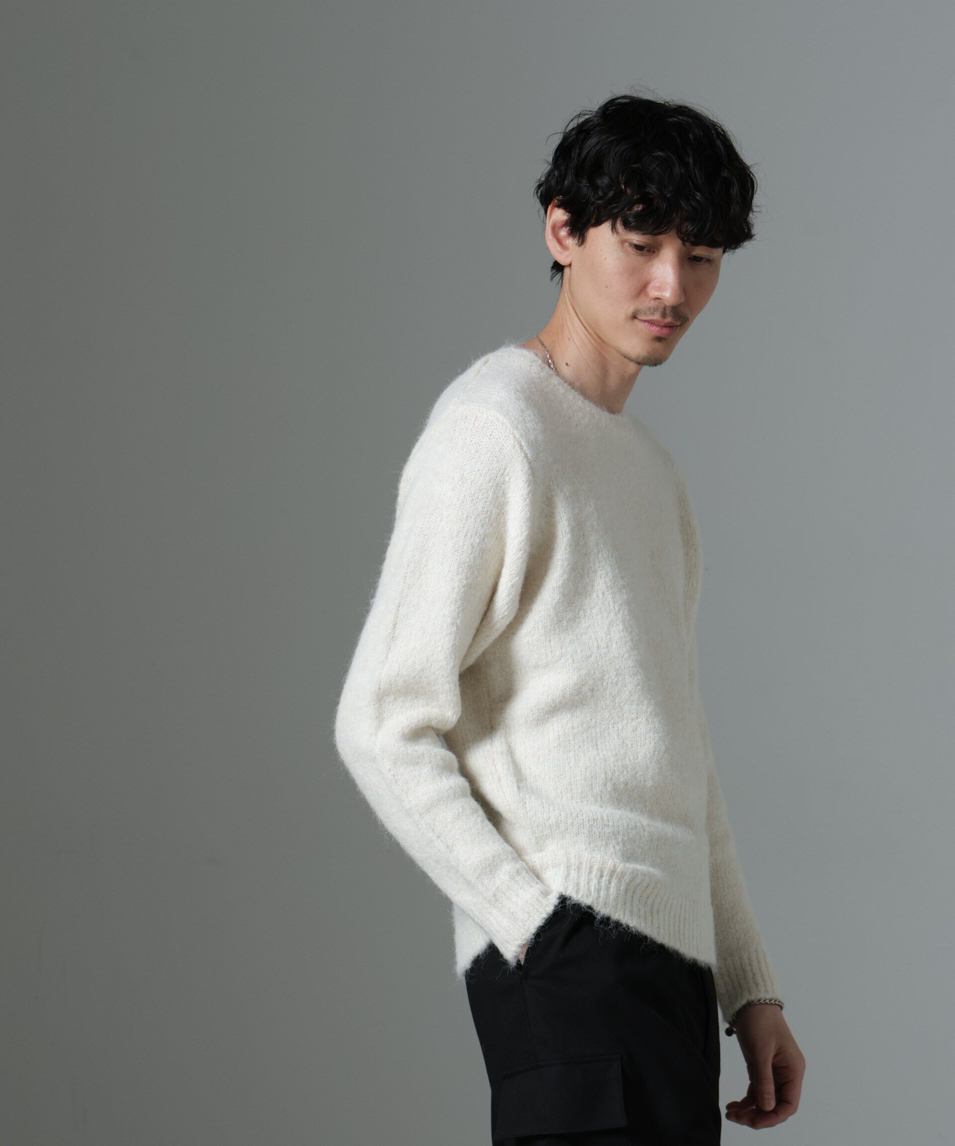 nano･universe「ノイズカモニット」|ニット・セーター|