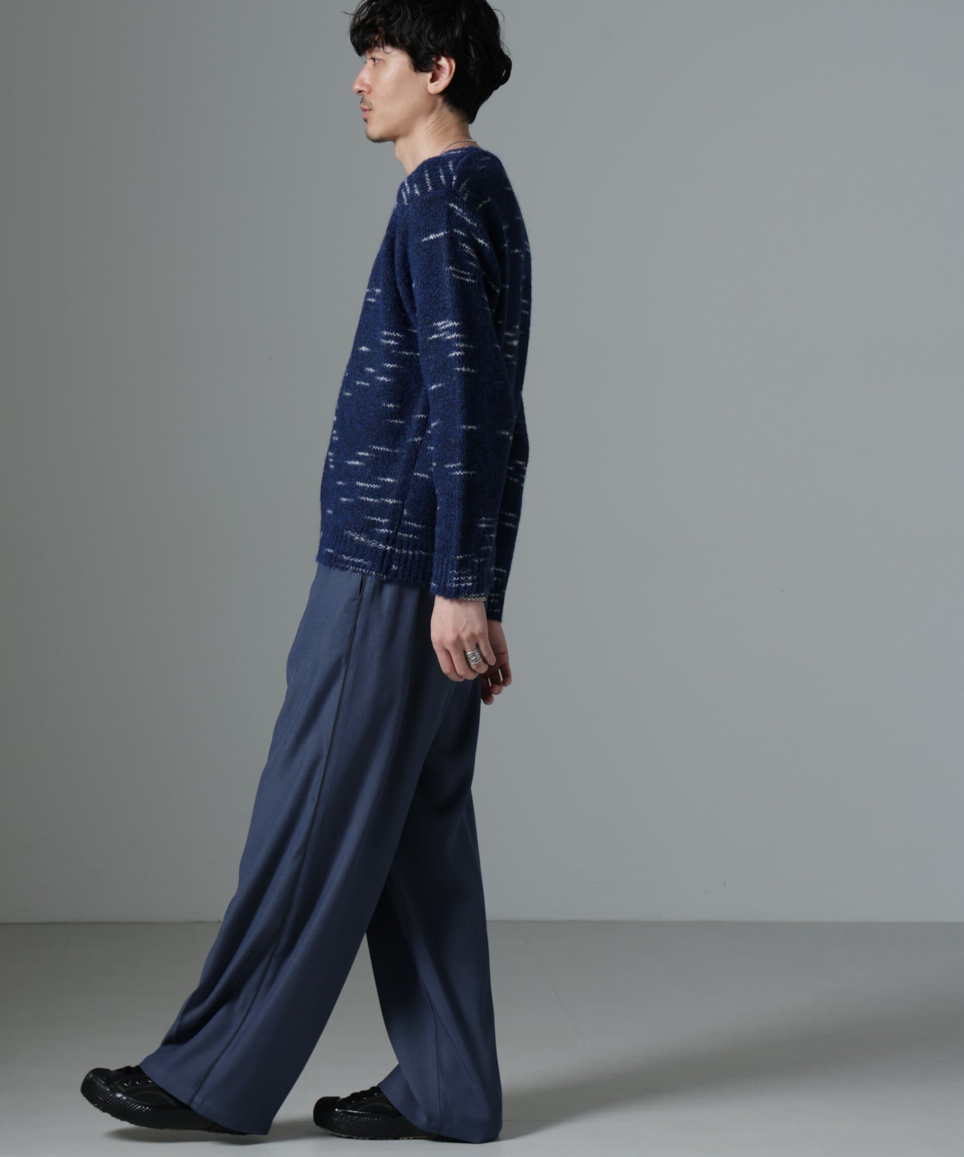 nano･universe「ノイズカモニット」|ニット・セーター|