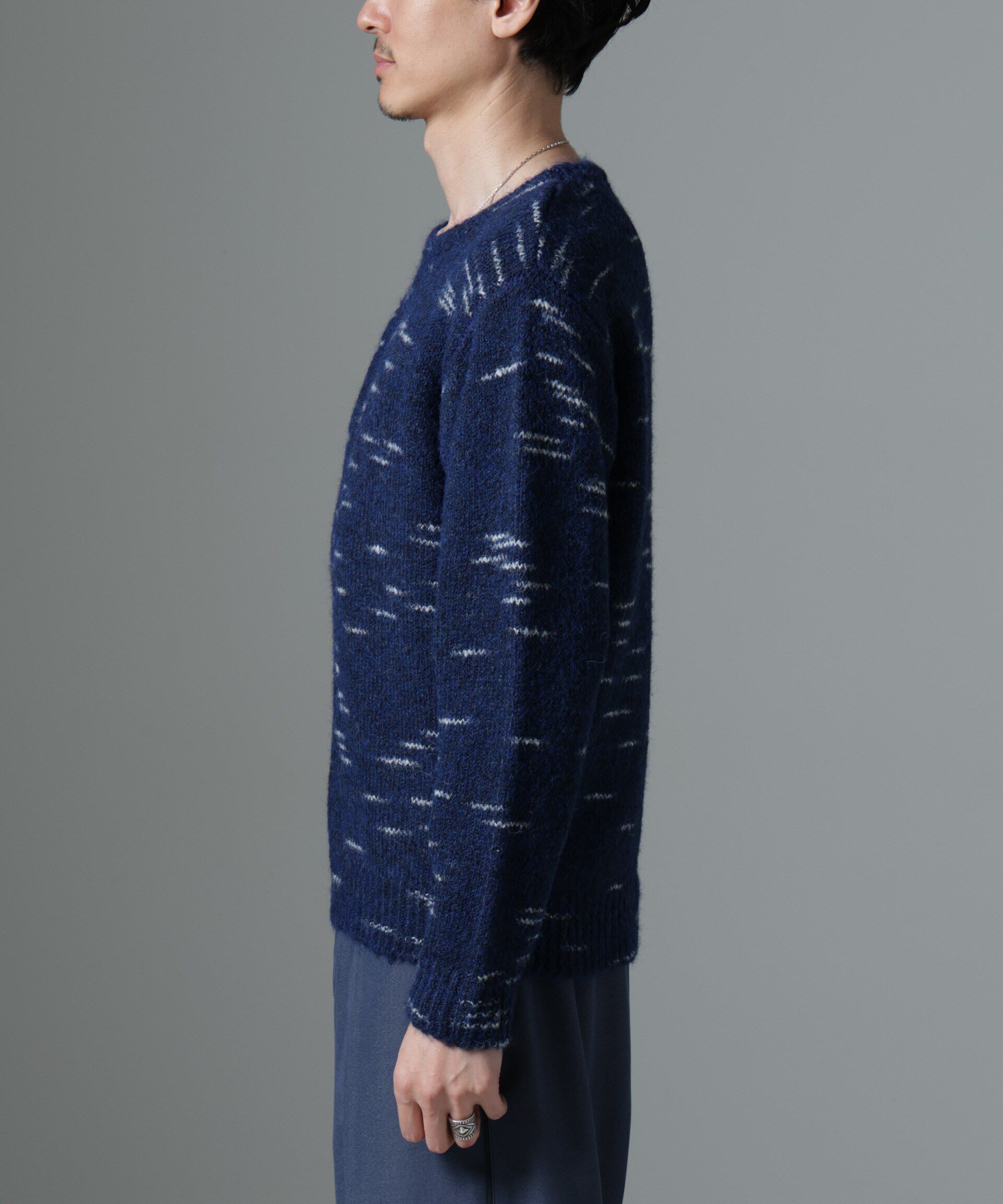 nano･universe「ノイズカモニット」|ニット・セーター|