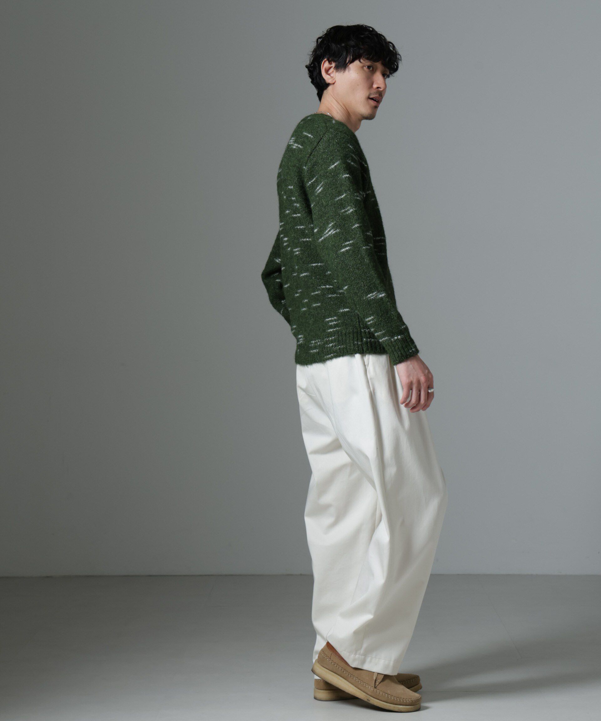 nano･universe「ノイズカモニット」|ニット・セーター|